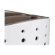 Portaestropajos para Fregadero Kinvara CC14373-1 Polietileno Poliestireno 9,7 x 8,5 x 9,7 cm Doble (12 Unidades)