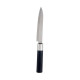 Cuchillo de Cocina Kinvara KT11-5603-05 Negro Plateado Acero Inoxidable Plástico 3 x 23,5 x 2 cm (12 Unidades)