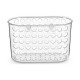 Colgador para la Ducha Berilo 54160 Transparente PVC Plástico 19,3 x 12 x 9 cm (12 Unidades)