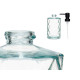 Dispensador de Jabón Berilo CN-B5463VB-1-367 Transparente Cristal Plástico Diamante 410 ml 9 x 18 x 7 cm (12 Unidades)