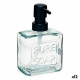 Dispensador de Jabón Berilo Pure Soap Transparente Cristal Plástico 250 ml 9 x 15 x 5 cm (12 Unidades)