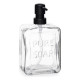 Dispensador de Jabón Berilo Pure Soap Transparente Cristal Plástico 570 ml 10 x 18 x 6 cm (6 Unidades)