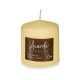 Vela Acorde CY88100M Crema 9 x 10 x 9 cm (4 Unidades)