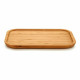 Snack tray Kinvara JWKW-3712 Brown 18 x 1,5 x 25 cm (12 Units)