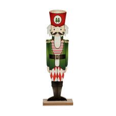 Figura Decorativa Cascanueces 10 x 60 x 19 cm Madera
