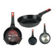 Pan Kinvara Molten Black Aluminium Bakelite
