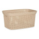 Basket Kipit 081057-5 Beige Plastic 10 L 24 x 17 x 35 cm