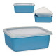Caja de Almacenaje con Tapa Azul oscuro 14,5 x 7 x 19,5 cm