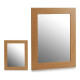Espejo de pared 8430852220400 Marrón Madera Cristal (39 x 49 cm)