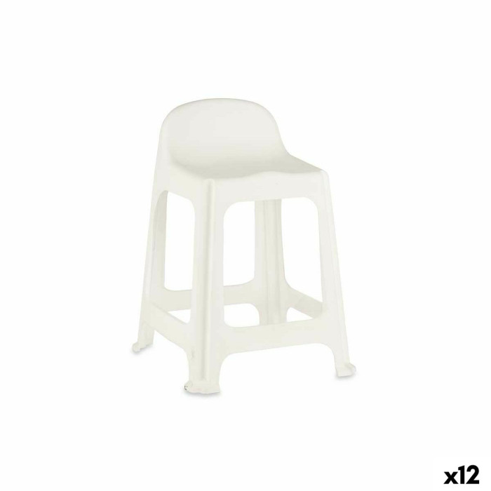 Taburete Kipit Polipropileno 40 x 59 x 44 cm (12 Unidades) Taburete Kipit Polipropileno 40 x 59 x 44 cm (12 Unidades)