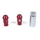 Set Tuercas OMP 7075 40 mm M14 x 1,50 20 uds Rojo