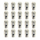 Set Tuercas OMP 7075 40 mm M12 x 1,50 20 uds Plata