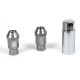 Set Tuercas OMP 7075 M12 x 1,25 40 mm 20 uds Antracita