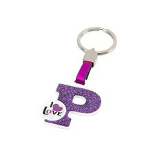 Keychain Letter P