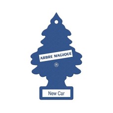 Car Air Freshener Arbre Magique New Car Pinewood