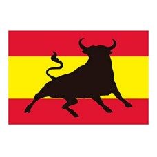 Pegatinas Bandera España (1 ud)