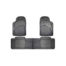 Set de Alfombrillas para Coche Goodyear GOD9023 Universal Negro (3 pcs)