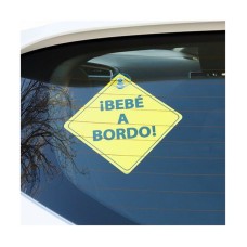 Cartel para Coche ¡Bebé a Bordo!