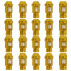 Set Tuercas OMP 7075 Amarillo 20 uds M14 x 1,25