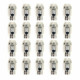 Set Tuercas OMP 7075 Plata 20 uds M14 x 1,25