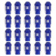 Set Tuercas OMP 7075 Azul 20 uds M14 x 1,25
