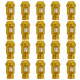 Set Tuercas OMP Oro 40 mm 20 uds M12 x 1,50