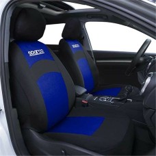 Funda de asiento Sparco SPCS402BL Negro/Azul