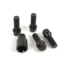 Kit de tornillos OMP OMPS09831401 M14 x 1,50 4 uds Negro