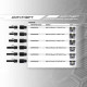 Anti-Theft Screws OMP OMPS09841401 M14 X 1,45 Black
