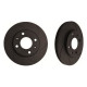 Discos de Freno Black Diamond 6KBD072G6 Sólido Trasero 6 Rayas