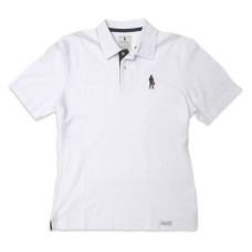 Polo de Manga Corta Hombre OMP Driver Icon Blanco