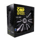 Tapacubos OMP Magnum Speed Negro Plateado 14