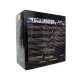 Tapacubos OMP Stinger Speed Negro Plateado 15