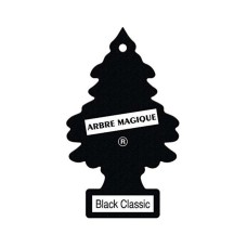 Car Air Freshener Arbre Magique Black Classic Pinewood