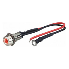 Luz LED Foliatec FT33143 Rojo (10 mm)