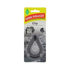 Ambientador para Coche Arbre Magique Black Ice Clip