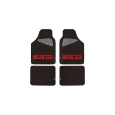 Set de Alfombrillas para Coche Sparco SPC1903 Universal Negro/Rojo (4 pcs)