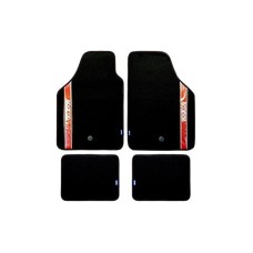 Set de Alfombrillas para Coche Sparco Strada 2012 B Universal Negro/Rojo (4 pcs)