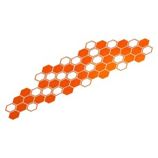 Adhesivo para Coche Foliatec FO33963 Naranja