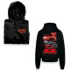 Sudadera con Capucha RADIKAL NICE FAT ASS Negro XXXL
