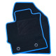 Set de Alfombrillas para Coche OCC Motorsport OCCTY0002BL Azul 5 Piezas