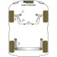 Silentblock Powerflex EXH005 Tubo de Escape