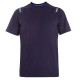 Camiseta de Manga Corta Hombre Sparco TECH STRETCH Azul marino