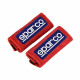 Almohadillas para Cinturón de Seguridad Sparco 01099RS Mini Rojo (2 uds)