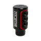 Pomo de la Palanca de Cambio Sparco SPC RACING Negro/Rojo