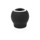 Pomo de la Palanca de Cambio BC Corona POM30165 Piel Con Gatillo Negro (27 mm)