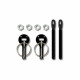Bonnet lock OCC Motorsport OCCRC003 Black Spring