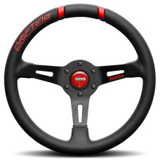 Volante Racing Momo DRIFTING Negro/Rojo Ø 33 cm