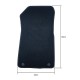 Alfombrilla para Coche OCC Motorsport OCCBW0026 Negro