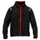 Hoodie Sparco Windbreaker Black